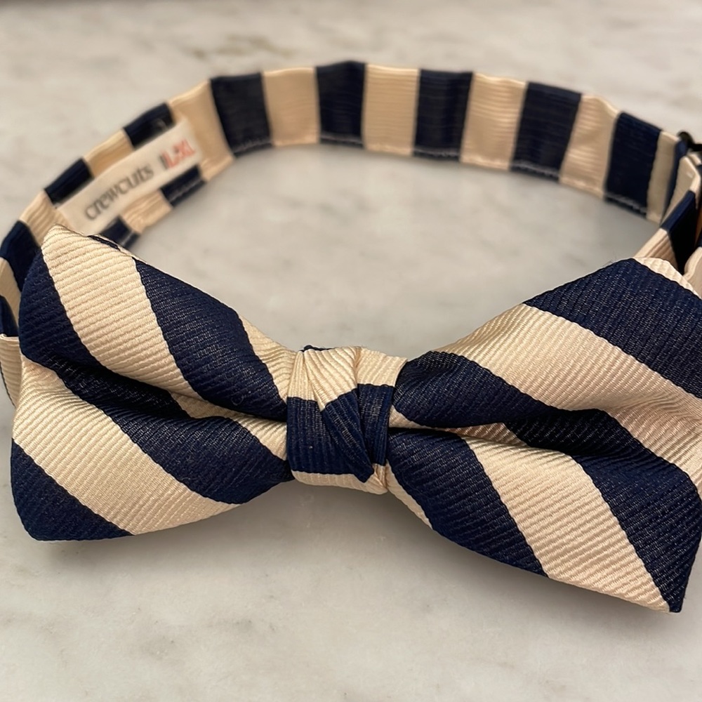 Crewcuts 100% Silk Boys Adjustable Bow tie